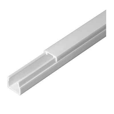 Кабель-канал белый 2-й замок в п/э 16х16 мм (120м/уп) (PR.0616161)