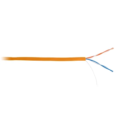 Кабель NETLAN U/UTP 2 пары, Кат.5 (Класс D), одножильный, внутренний, LSZH (EC-UU002-5-LSZH-OR)