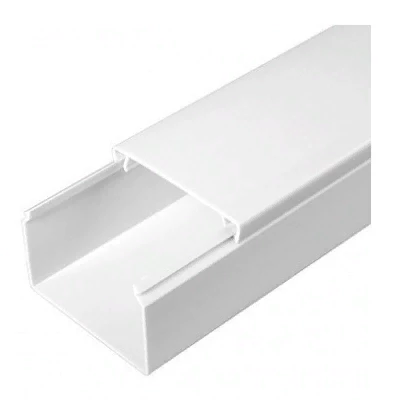 Кабель-канал белый 2-й замок в п/э 60х40 мм (40м/уп) (PR.0560401)