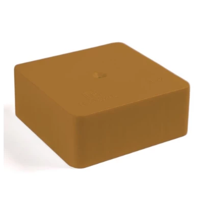 Коробка универсальная для кабель-канала 40-0450 безгалогенная (HF) бук 75х75х30 (90шт/кор) (40-0450-8001)