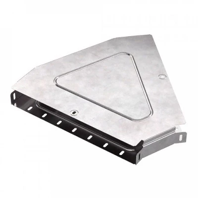 Угол горизонтальный 45 градусов с крышкой Стандарт 400х50 (PR16.0613)