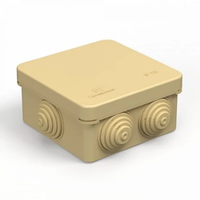 Коробка распределительная 40-0210-1001 для о/п безгалогенная (HF) сосна 80х80х40 (105шт/кор) (40-0210-1001)