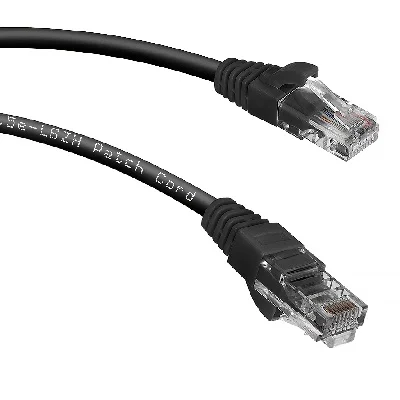 PC-UTP-RJ45-Cat.5e-0.15m-BK-LSZH