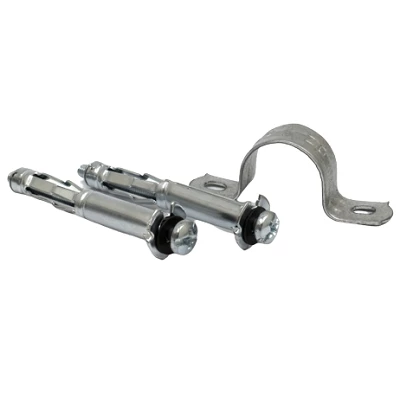 Комплекты для крепления ОКЛ с использованием дюбеля Молли М4х32 и скобы СМД d25-26 мм (100 шт) (PR08.5013)