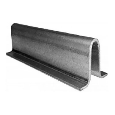 VECTOR 6 - рельс оцинкованный, полукруглое сечение,  под цементирование, 6 м (арт. 1720101)