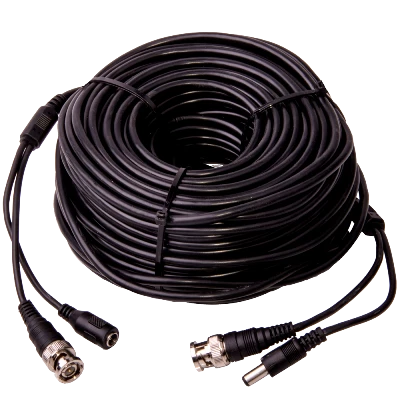 Кабель BNC-BNC для видеонаблюдения (с питанием) L=50m