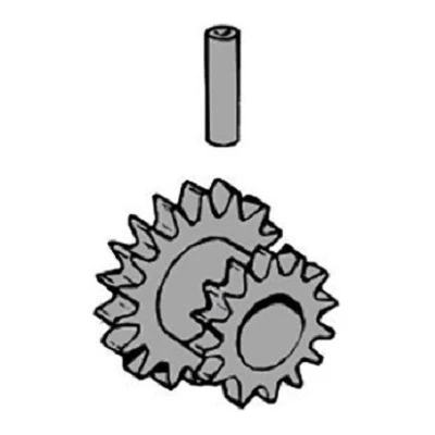 Звездочка выходная С100 (119RIC004)