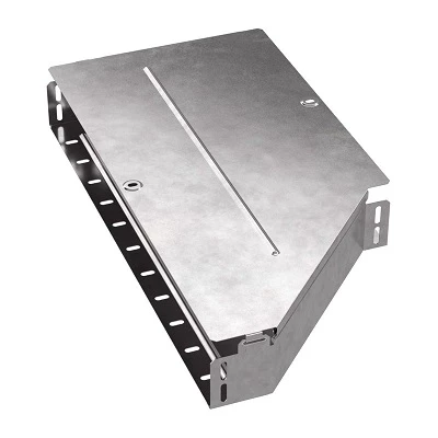 Переходник левый с крышкой Стандарт 600х400х80 (PR16.0704)