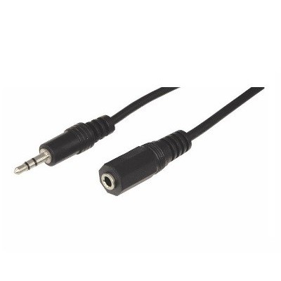 Шнур Стерео 3,5мм гнездо - Стерео 3,5мм штекер, 1,5м (17-4003)
