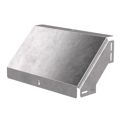 Угол вертикальный внешний 90 градусов с крышкой Стандарт 400х100 (PR16.0585)