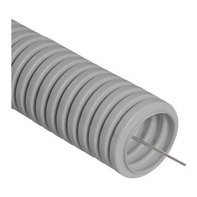 Труба гофрированная ПВХ Строительная с/з д16 (100м) Tantos