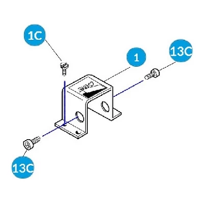 Крепление штока UNIPARK (119RIU002)