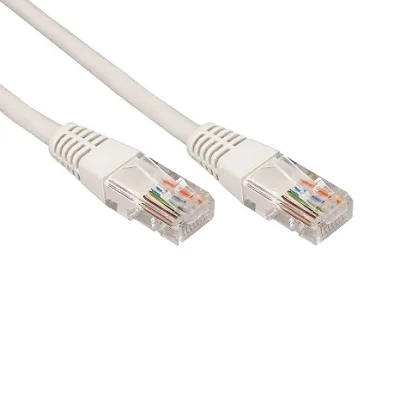 Шнур коммутационный, патч-корд U/UTP RJ45-RJ45, CAT 5e, PVC серый, 20м (18-1011)