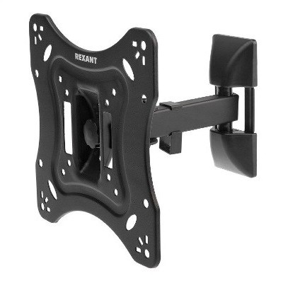 Кронштейн для телевизора 17"-42", наклонно-поворотный, 1 колено (38-0060)