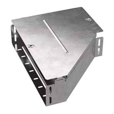 Переходник левый с крышкой Стандарт 400х200х80 (PR16.0683)