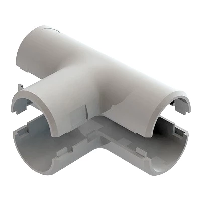 Разборная муфта для труб серая