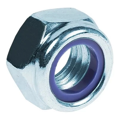 Гайка М6 с контрящим кольцом (DIN 985) (100 шт/уп) (PR08.3625)