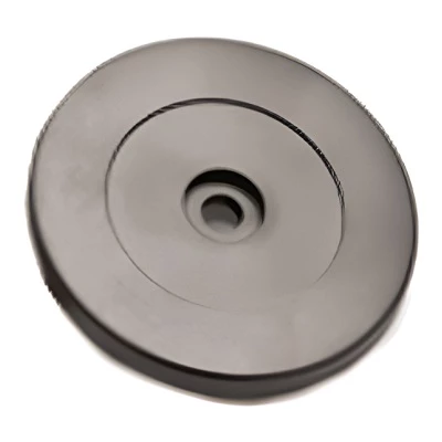 Диск с отверстием, АВС пластик, D30x2x5 EBlack