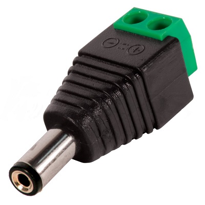 РАЗЪЕМ TS DC штекер питания с клеммной колодкой, под винт