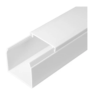 Кабель-канал белый 2-й замок в г/к 40х40 мм (60м/уп) (PR.064040)