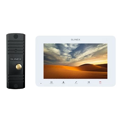 Комплект Slinex SM-07MHD Белый + Slinex ML-16HD Черный