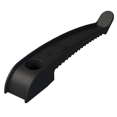 Держатель кабеля односторонний для прямого монтажа черный (20шт/240шт уп/кор) (PR13.0381)