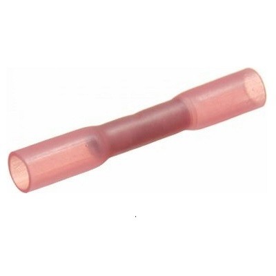 Соединительная гильза изолированная термоусаживаемая L-37 мм 0.5-1 мм² (ГСИ-т 1.0/ГСИ-т 0,5-1,0) красная (08-0718)