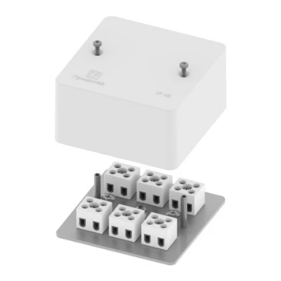 Коробка огнестойкая для кабель-канала 40-0460-FR2.5-4 Е15-Е120 85х85х45