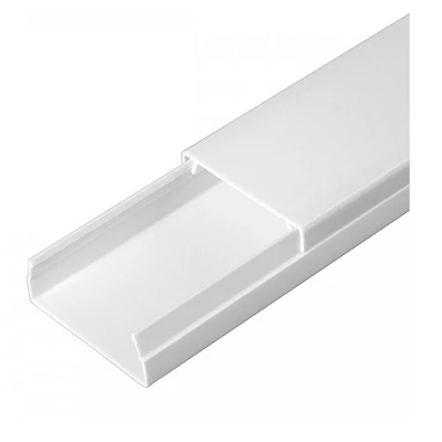 Кабель-канал белый 2-й замок в п/э 40х16 мм (56м/уп) (PR.0325206)