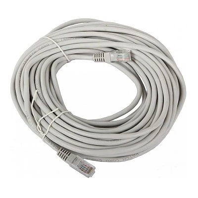 Патч-корд UTP REXANT, 5e кат. , литой, 5 м, серый (	06-3204)