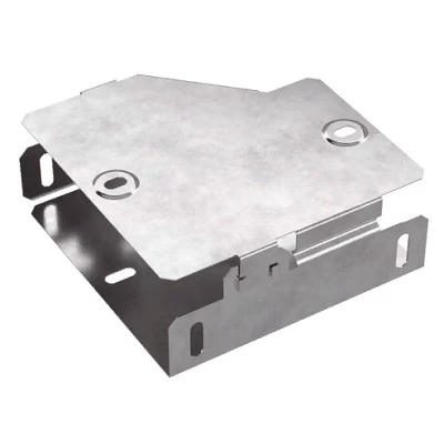 Переходник правый с крышкой Стандарт 150х100х50 (PR16.0504)