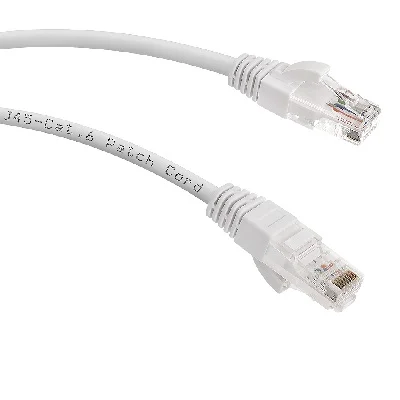PC-UTP-RJ45-Cat.6-1m-WH