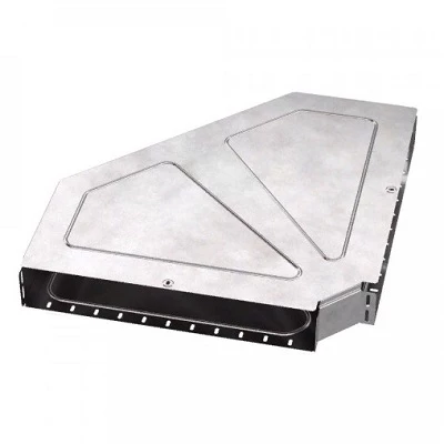 Угол горизонтальный 90 градусов с крышкой Стандарт 600х100 (PR16.0630)