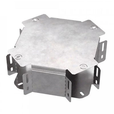 Х-образный ответвитель с крышкой Стандарт 100х100 (PR16.0458)