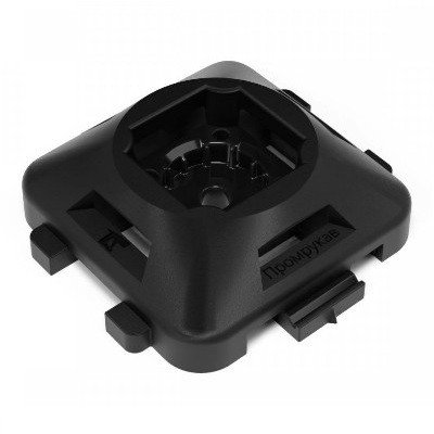 Площадка под стяжку усиленная для прямого монтажа черная (50 шт.) (PR13.0460)