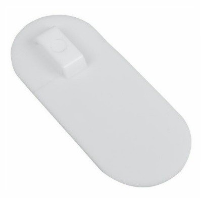 Бирка кабельная «Овал» белая (100 шт/уп) (07-6230)