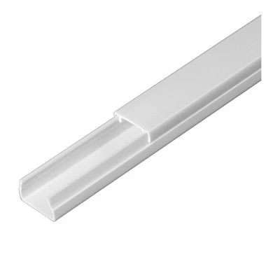 Кабель-канал белый 2-й замок в п/э 20х10 мм (180м/уп) (PR.0325203)