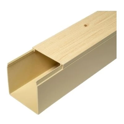 Кабель-канал сосна 2-й замок в п/э 60х60 мм (12 м/уп) (PR03.0188)