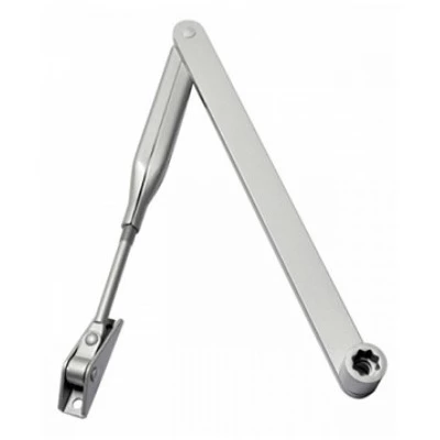 Рычаг скл. для доводчика TS77 серебро 77200101