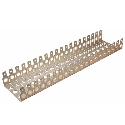 Кронштейн настенный (монтажный хомут) на 20 плинтов, отламывающийся (04-0170)