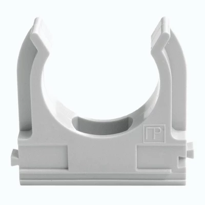 Крепёж-клипса для труб Полистирол d32 мм (25шт/500шт уп/кор) (PR.02732)