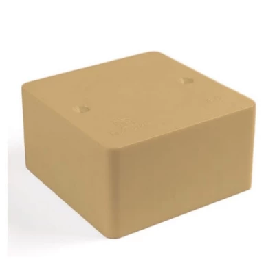 Коробка универсальная для кабель-канала 40-0460 безгалогенная (HF) сосна 85х85х45 (152шт/кор) (40-0460-1001)