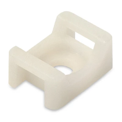 Площадка для крепления стяжки (ПС-2) 22x16 мм, белая, упаковка 100 шт. (07-2102)