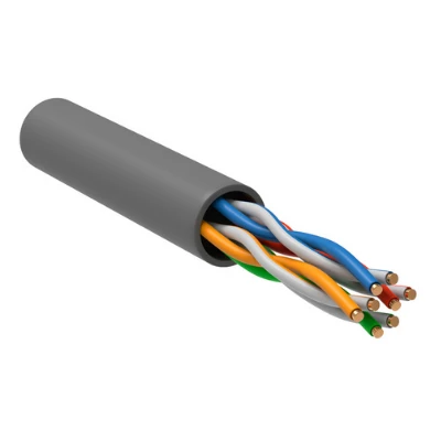 U/UTP 4x2х24AWG кат.5E solid LSZH (LC1-C5E04-121)