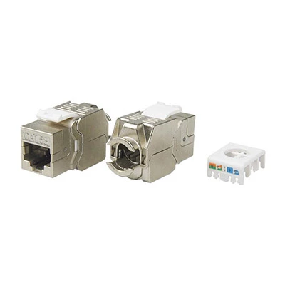 KJ8-8P8C-C5e-180-TLS-SH-F-WH