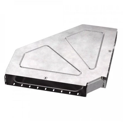 Угол горизонтальный 90 градусов с крышкой Стандарт 500х80 (PR16.0626)